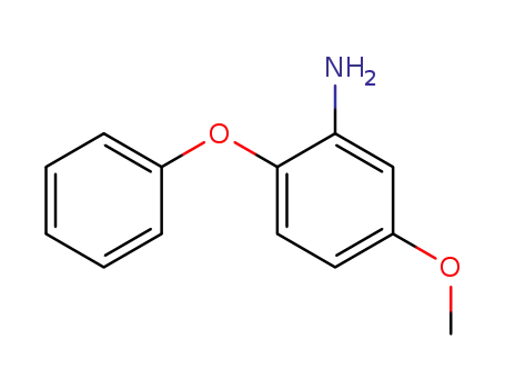 Molecular Structure of 76838-72-7 (5-Methoxy-2-phenoxyaniline)