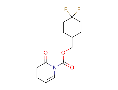 (4,4-difluorocyclohexyl)methyl 2-oxopyridine-1-carboxylate