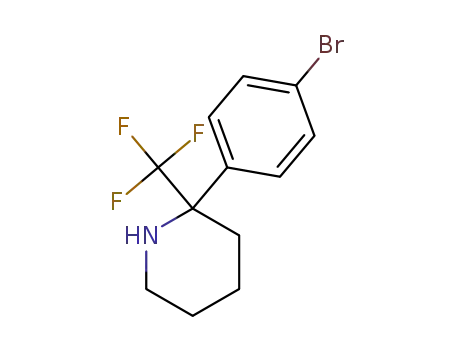 2-(4-bromophenyl)-2-(trifluoromethyl)piperidine