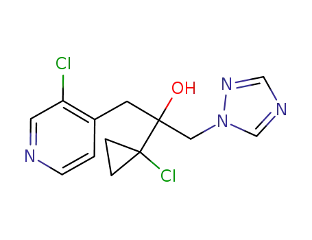 2-(1-chlorocyclopropyl)-1-(3-chloropyridin-4-yl)-3-(1H-1,2,4-triazol-1-yl)propan-2-ol