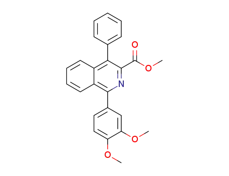 methyl 1-(3,4-dimethoxyphenyl)-4-phenylisoquinoline-3-carboxylate