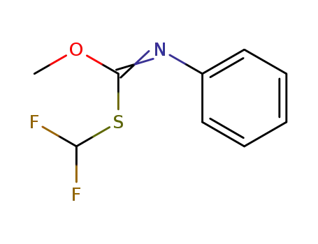 S-(difluoromethyl) O-methyl N-phenylcarbonimidothioate
