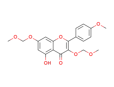 5-hydroxy-3,7-bis(methoxymethoxy)-2-(4-methoxyphenyl)-4H-chromen-4-one