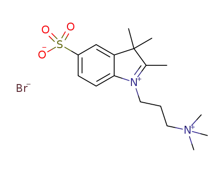 2,3,3-trimethyl-1-[3-(trimethylammonium)propyl]-3H-indolinium-5-sulfonate bromide