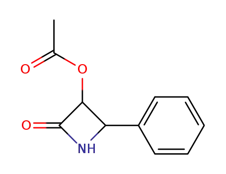 cis-rac-3-acetoxy-4-phenylazetidin-2-one