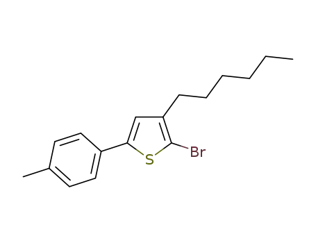 2-bromo-3-hexyl-5-(4-methylphenyl)thiophene