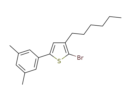 2-bromo-3-hexyl-5-(3,5-dimethylphenyl)thiophene