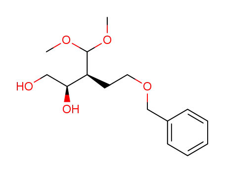 (2R,3S)-3-dimethoxymethyl-5-benzyloxy-1,2-pentanediol