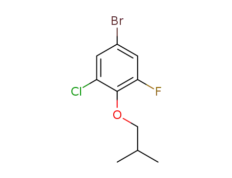 5-bromo-1-chloro-3-fluoro-2-isobutoxybenzene