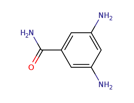 Molecular Structure of 53882-15-8 (3,5-Diaminobenzamide)