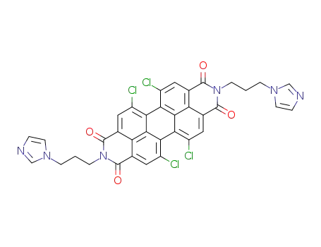 2,9-bis(3-(1H-imidazol-1-yl)propyl)-5,6,12,13-tetrachloroanthra[2,1,9-def:6,5,10-d'e'f']diisoquinoline-1,3,8,10(2H,9H)-tetraone