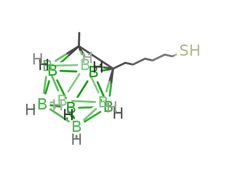 1-methyl-2-(1-thiohex-6-yl)-1,2-closo-dodecaborane