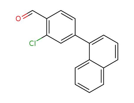 2-chloro-4-(naphthalen-1-yl)benzaldehyde