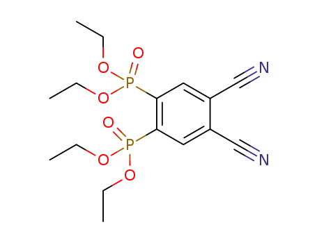tetraethyl (4,5-dicyano-1,2-phenylene)bisphosphonate