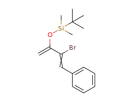 2-bromo-3-[tert-butyl(dimethyl)silyloxy]-1-phenylbuta-1,3-diene