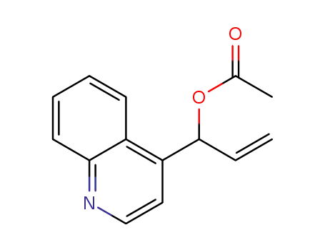 1-(quinolin-4-yl)allyl acetate