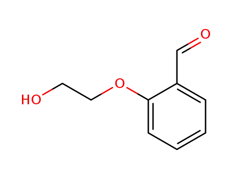 Molecular Structure of 22042-72-4 (2-(2-HYDROXYETHOXY)BENZALDEHYDE)