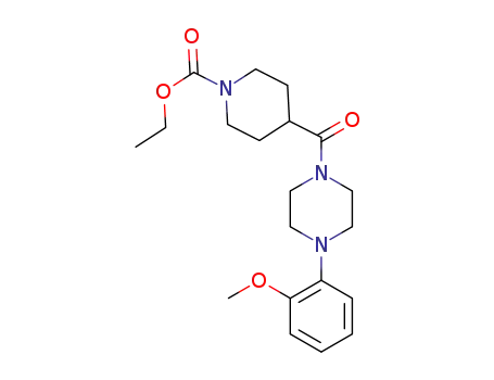 Ethyl 4-{[4-(2-methoxyphenyl)piperazin-1-yl]carbonyl}piperidine-1-carboxylate