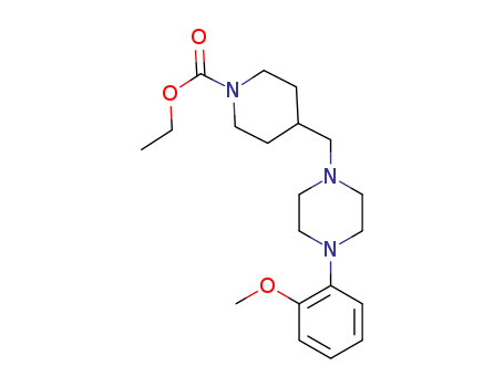 Ethyl 4-{[4-(2-methoxyphenyl)piperazin-1-yl]methyl}piperidine-1-carboxylate