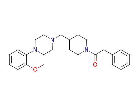 1-(4-{[4-(2-methoxyphenyl)piperazin-1-yl]methyl}piperidin-1-yl)-2-phenylethanone