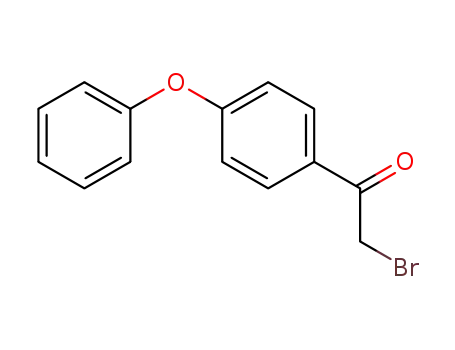 Molecular Structure of 28179-33-1 (2-BROMO-1-(4-PHENOXYPHENYL)ETHANONE)