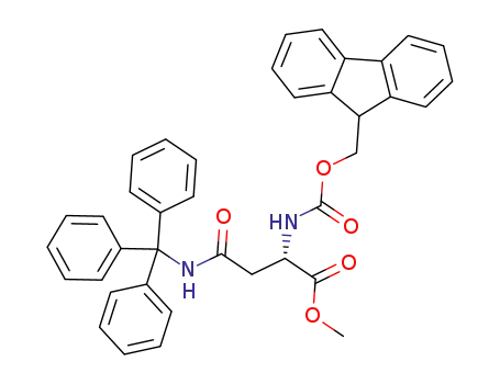 methyl (S)-2-((9H-fluoren-9-yl)methoxycarbonylamino)-4-oxo-4-(tritylamino)butanoate