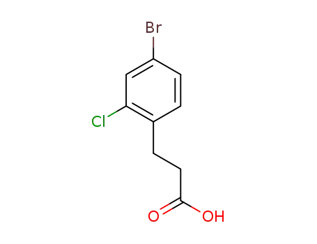 3-(4-bromo-2-chlorophenyl)propanoic acid