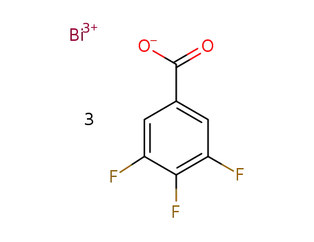 tris(3,4,5-trifluorobenzoato)bismuth(III)