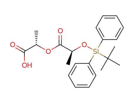 (S)-2-(tert-butyl-diphenyl-silanyloxy)-propionic acid (S)-1-carboxy-ethyl ester
