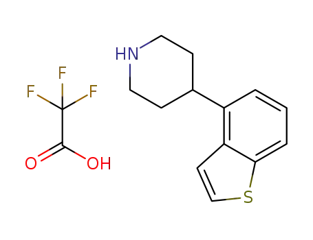 4-(benzo[b]thiophen-4-yl)piperidine trifluoroacetate