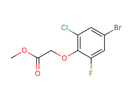 methyl 2-(4-bromo-2-chloro-6-fluorophenoxy)acetate
