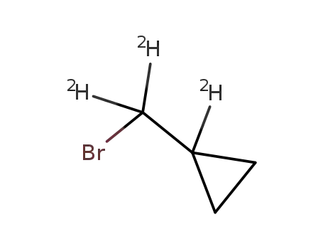 [2H2]bromomethyl-[1-2H]cyclopropane