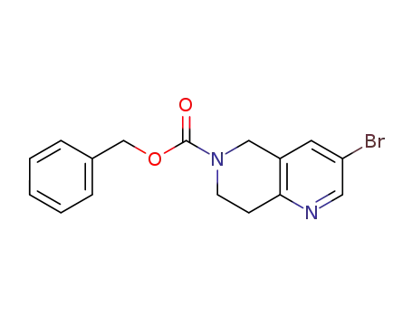 benzyl 3-bromo-7,8-dihydro-1,6-naphthyridine-6(5H)-carboxylate