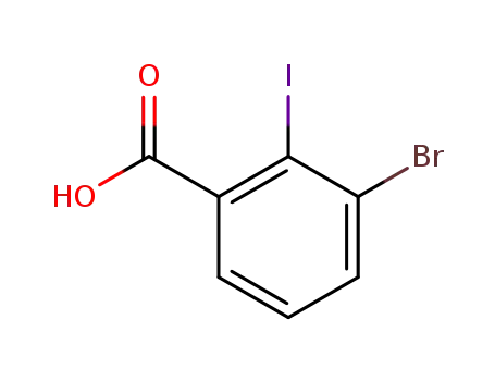 2-iodo-3-bromobenzoic acid