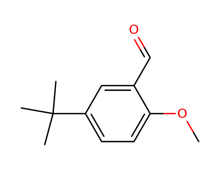 5-(Tert-butyl)-2-methoxybenzaldehyde Cas no.85943-26-6 98%