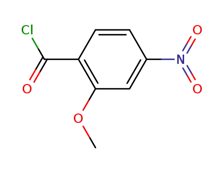 Molecular Structure of 39787-83-2 (2-methoxy-4-nitrobenzoyl chloride)
