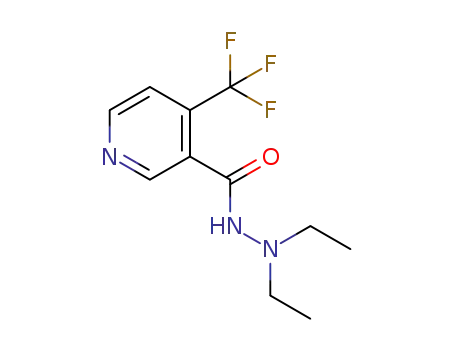 N',N'-diethyl-4-(trifluoromethyl)nicotinohydrazide