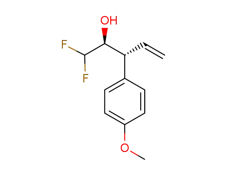 (2S,3R)-1,1-difluoro-3-(4-methoxyphenyl)pent-4-en-2-ol