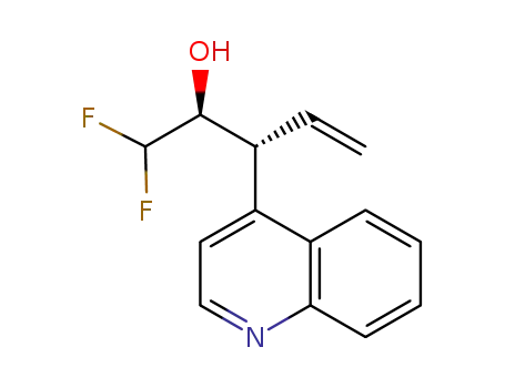 (2S,3R)-1,1-difluoro-3-(quinolin-4-yl)pent-4-en-2-ol
