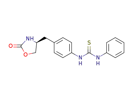 (S)-1-(4-((2-oxooxazolidin-4-yl)methyl)phenyl)-3-phenylthiourea