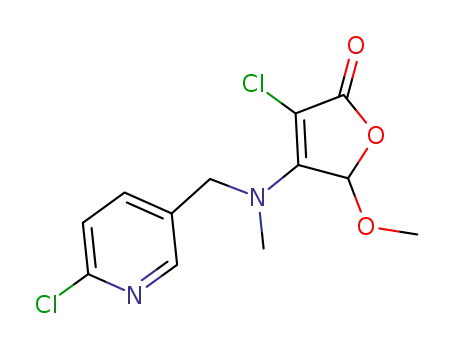 3-chloro-4-(((6-chloropyridin-3-yl)methyl)(methyl)amino)-5-methoxy-2,5-dihydrofuran-2-one