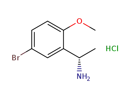 (S)-1-(5-bromo-2-methoxyphenyl)ethanamine hydrochloride