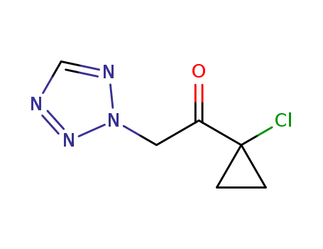 1-(1-chlorocyclopropyl)-2-(tetrazol-2-yl)ethanone