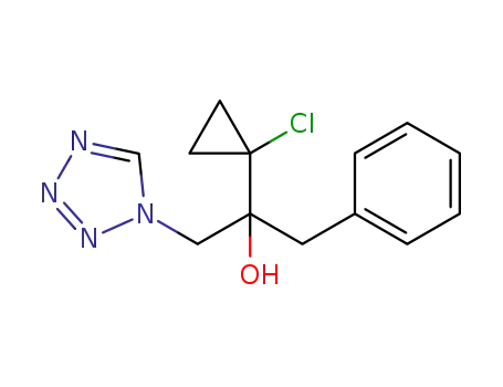 2-(1-chlorocyclopropyl)-1-phenyl-3-(tetrazol-1-yl)propan-2-ol