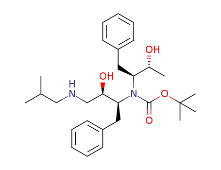 tert-butyl [(1S,2R)-1-benzyl-2-hydroxy-3-(isobutylamino)propyl]-N-[(1S,2R)-1-benzyl-2-hydroxypropyl]carbamate
