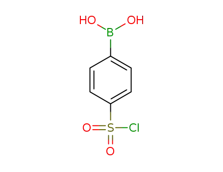 (4-(chlorosulfonyl)phenyl)boronic acid