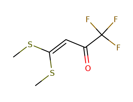 1,1,1-trifluoro-4,4-bis(methylthio)-3-butene-2-one