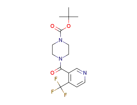 tert-butyl 4-(4-(trifluoromethyl)nicotinoyl)piperazine-1-carboxylate