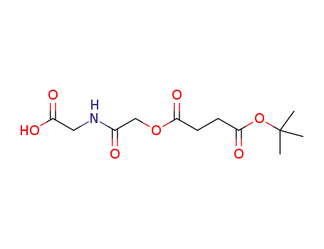 2-(2-{[4-(tert-butoxy)-4-oxobutanoyl]oxy}acetamido)acetic acid