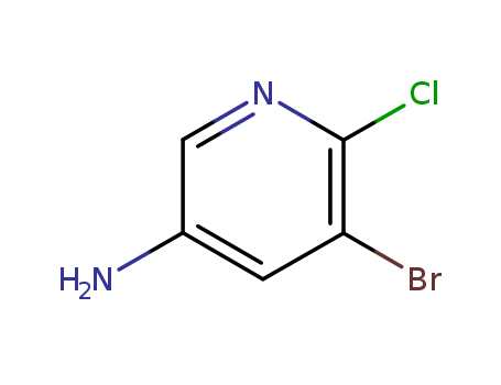 130284-53-6,2-Chloro-3-bromo-5-aminopyridine,3-Amino-5-bromo-6-chloropyridine;5-Amino-3-bromo-2-chloropyridine;